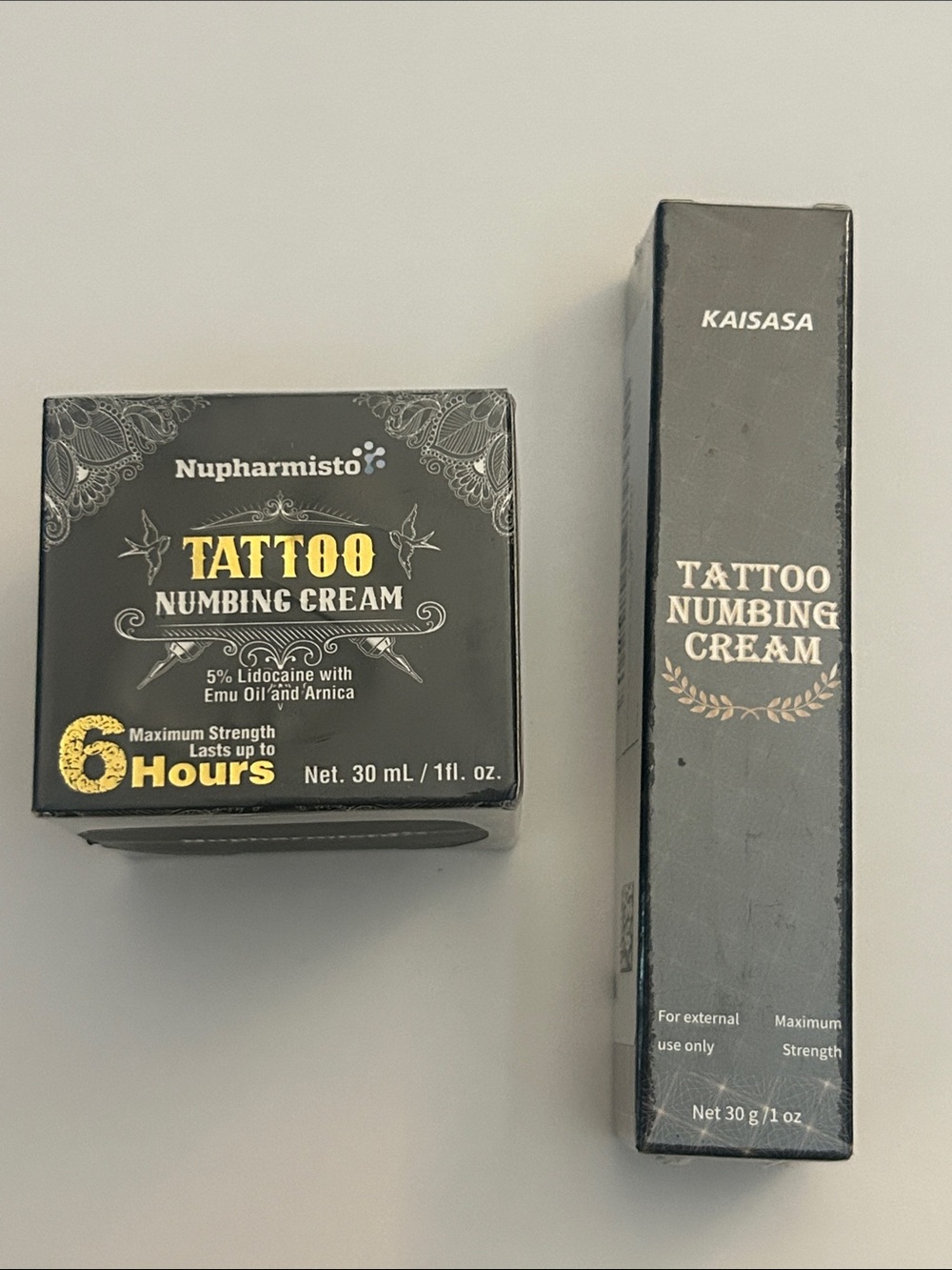 2 Boxes Tattoo Numbing Cream - (60 mL 2oz) New In Boxes Kaisasa, Nupharmisto